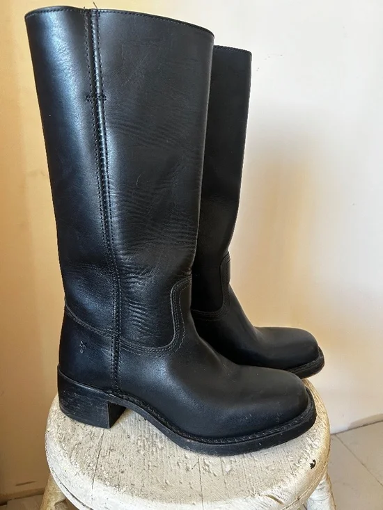 Frye Campus Boot Black - Picture 1 of 6